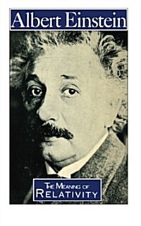 The Meaning of Relativity (Paperback)