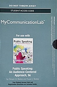 New Mycommunicationlab Without Pearson Etext -- Standalone Access Card -- For Public Speaking: An Audience-Centered Approach (Hardcover, 9, Revised)