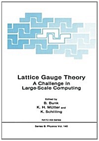 Lattice Gauge Theory: A Challenge in Large-Scale Computing (Paperback, Softcover Repri)