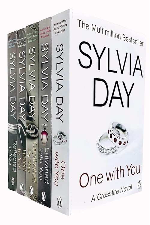 The Crossfire Series 5 Books Collection Set by Sylvia Day - Fiction (Paperback)