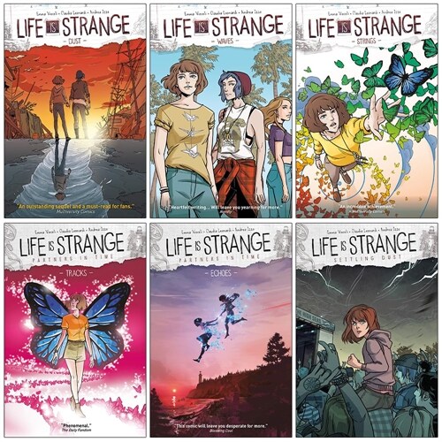 Life Is Strange Series by Emma Vieceli: 6 Books (1-6) Collection Set - Fiction (Paperback)