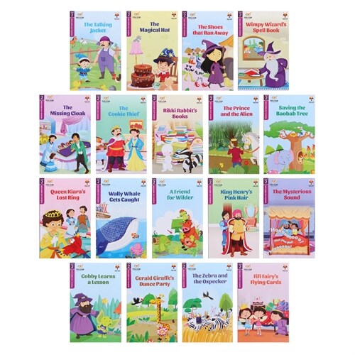 Fox Cub: Emerging Reader Set (Level 2) 18 Books Collection Set - Ages 3+ (Paperback)