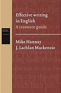 Effective Writing in English: A Resource Guide (Paperback, 1996)