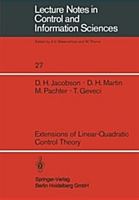 Extensions of Linear-Quadratic Control Theory (Paperback)