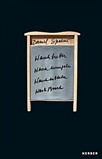 Daniel Spoerri: Waschbretter, Waschrumpeln, Waschrubbeln, Washboard (Hardcover)