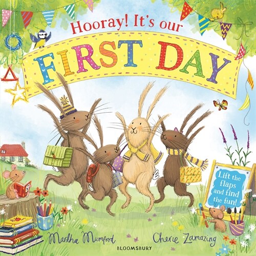 Hooray! Its Our First Day : A Lift-the-Flap Adventure (Paperback)