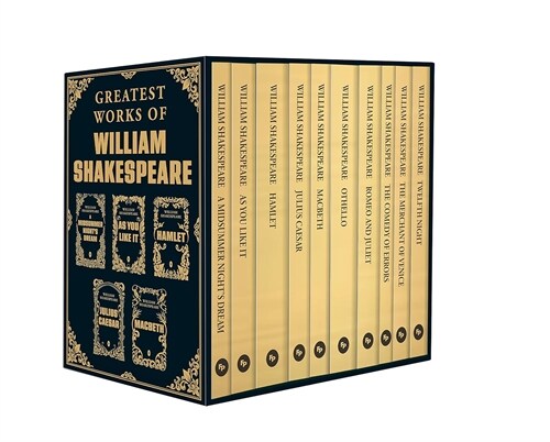 Greatest Works of William Shakespeare (Boxed Set)