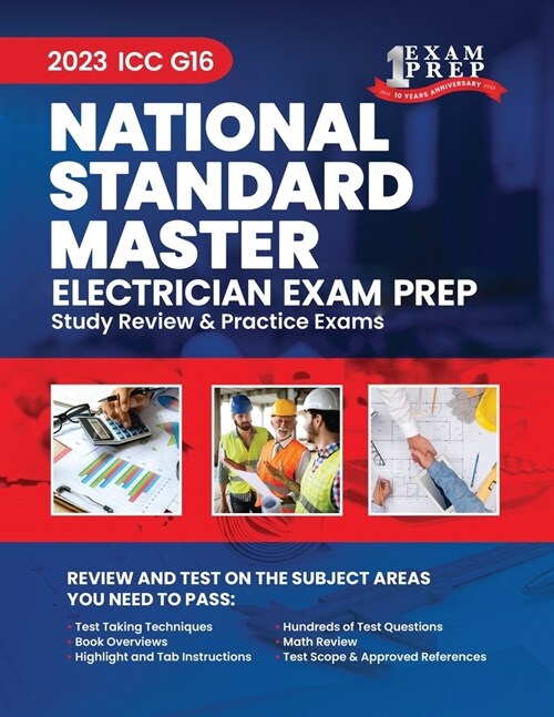 2023 ICC G16 National Standard Master Electrician Prep: 2023 Study Review & Practice Exams (Paperback)