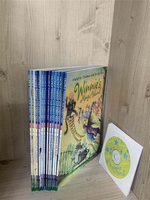 [중고] Winnie the Witch: 마녀위니 챕터북 12종 세트 (Paperback 12권 + CD 12장)