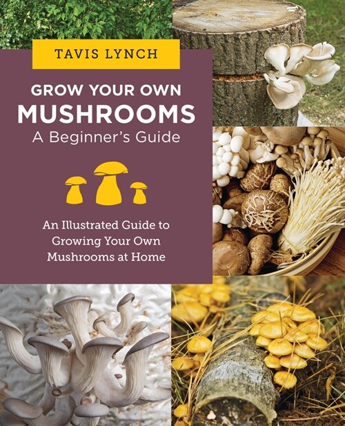 Grow Your Own Mushrooms: A Beginners Guide: An Illustrated Guide to Cultivating Your Own Mushrooms at Home (Paperback)