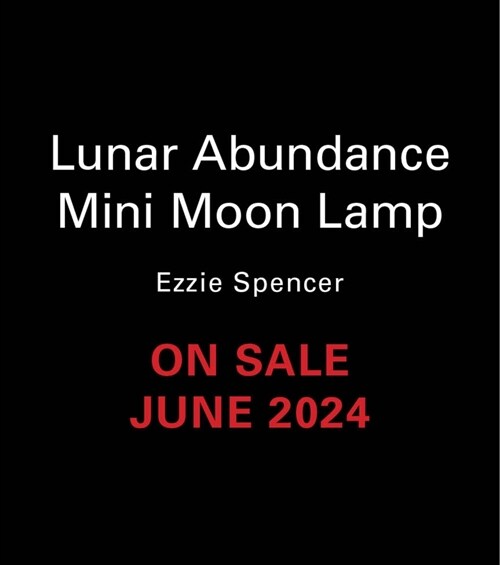 Lunar Abundance Mini Moon Lamp (Paperback)