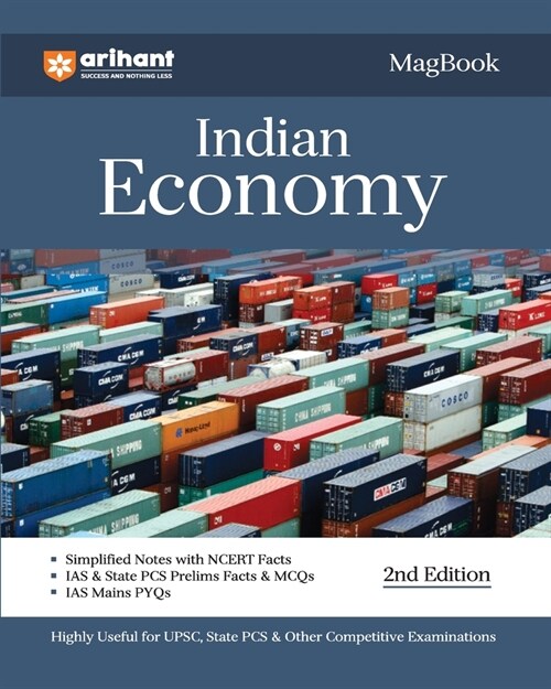 Arihant Magbook Indian Economics for UPSC Civil Services IAS Prelims / State PCS & other Competitive Exam IAS Mains PYQs (Paperback)