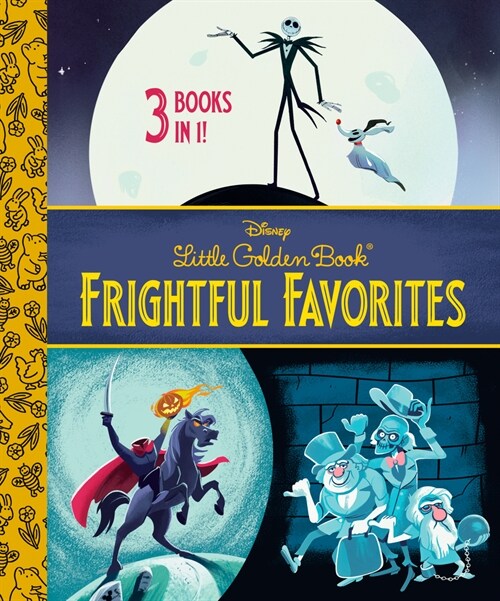 Disney Little Golden Book Frightful Favorites (Disney Classic) (Hardcover)