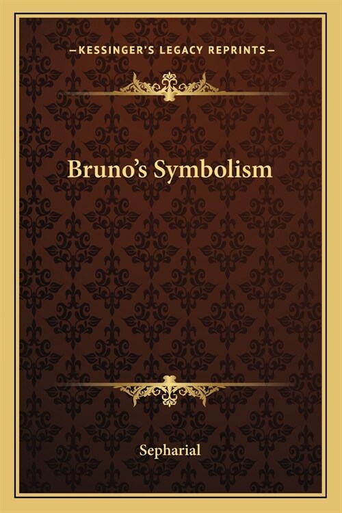 Brunos Symbolism (Paperback)