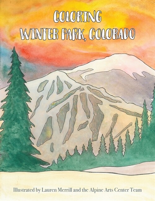 Coloring Winter Park, Colorado (Paperback)