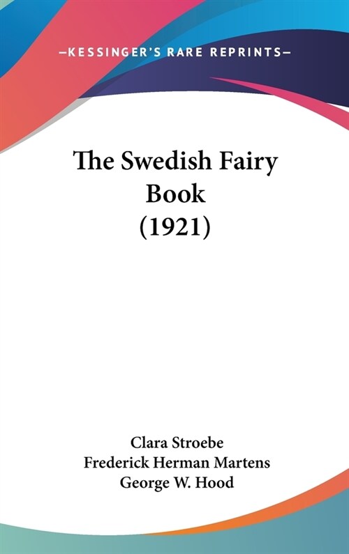 The Swedish Fairy Book (1921) (Hardcover)