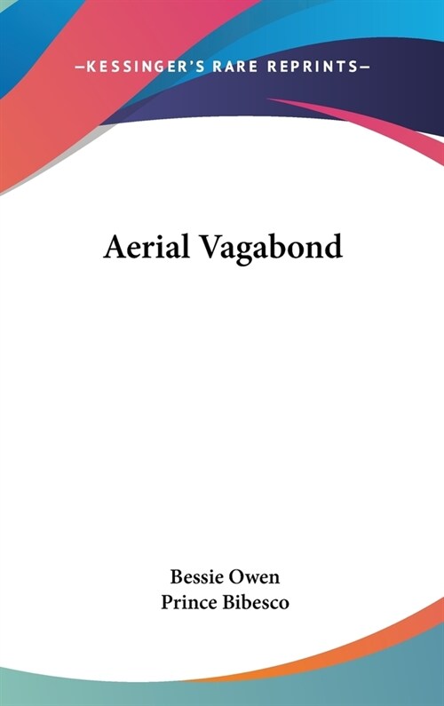 Aerial Vagabond (Hardcover)