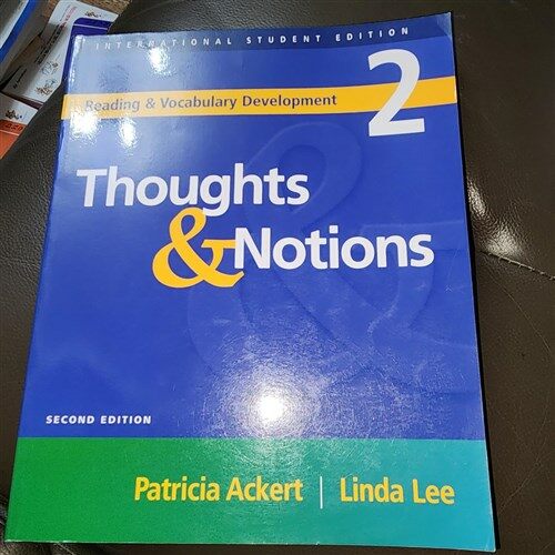 [중고] Thoughts and Notions 2e-Aud Tpe (Audio Cassette, 2nd ed.)