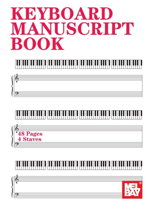 Keyboard Manuscript Book (Paperback)