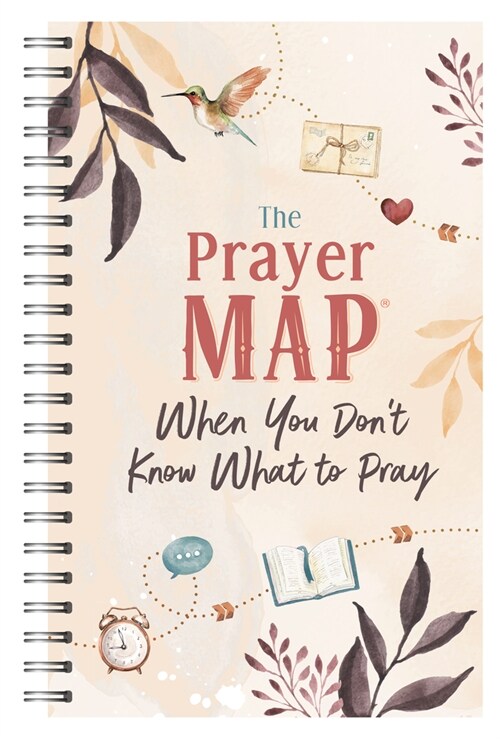 The Prayer Map: When You Dont Know What to Pray (Spiral)