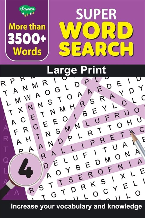 Super Word Search 4 (Paperback)