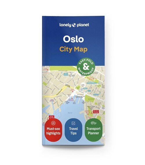 Lonely Planet Oslo City Map (Folded, 2)