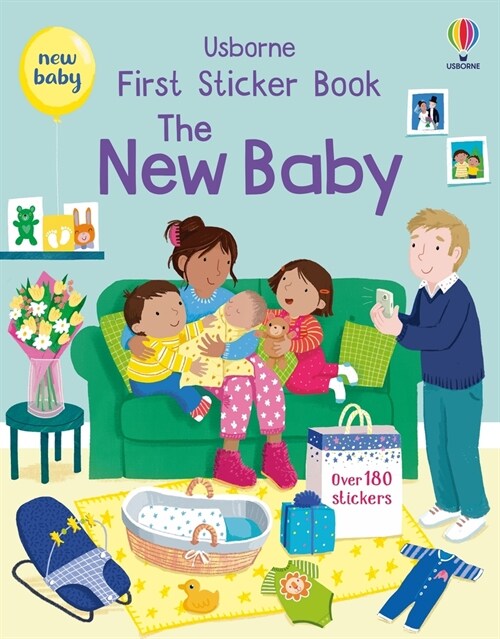 First Sticker Book the New Baby (Paperback)