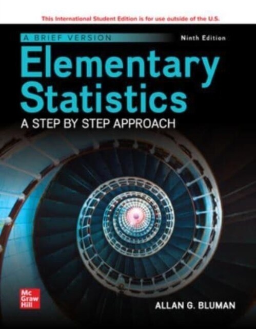 Elementary Statistics: A Brief Version ISE (Paperback, 9 ed)