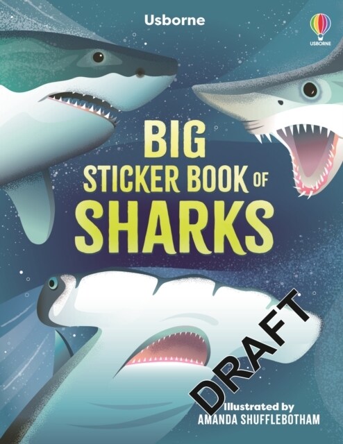 Big Sticker Book of Sharks (Paperback)