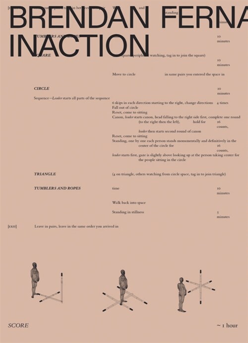 Brendan Fernandes: Inaction (Paperback)
