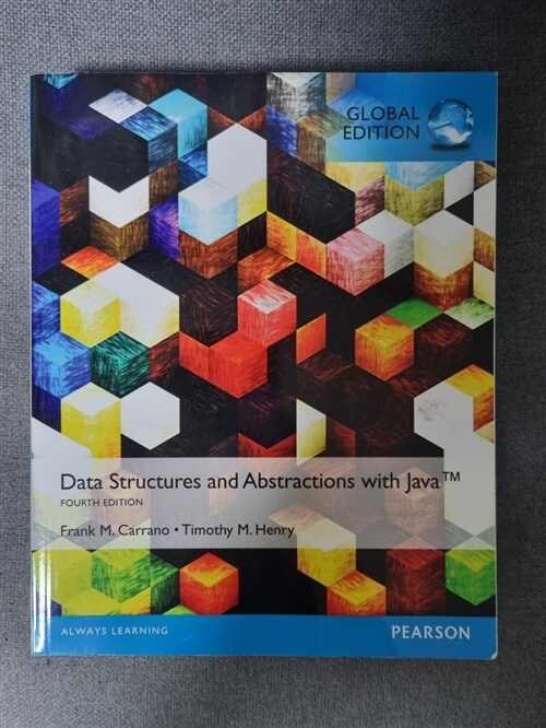 [중고] Data Structures and Abstractions with Java, Global Edition (Paperback, 4 ed)