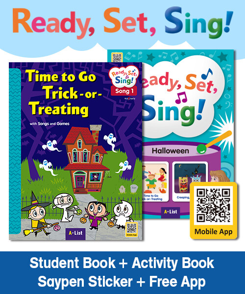 Ready, Set, Sing! Halloween (Student Book + QR + Workbook)