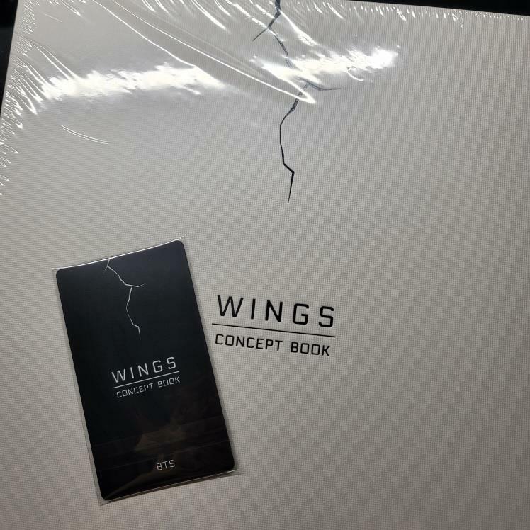 [중고] [화보집] 방탄소년단 - BTS WINGS CONCEPT BOOK