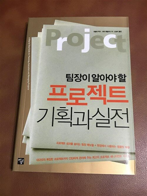 [중고] 팀장이 알아야 할 프로젝트 기획과 실전