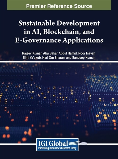 Sustainable Development in AI, Blockchain, and E-Governance Applications (Hardcover)