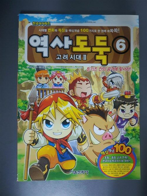 [중고] 역사도둑 6