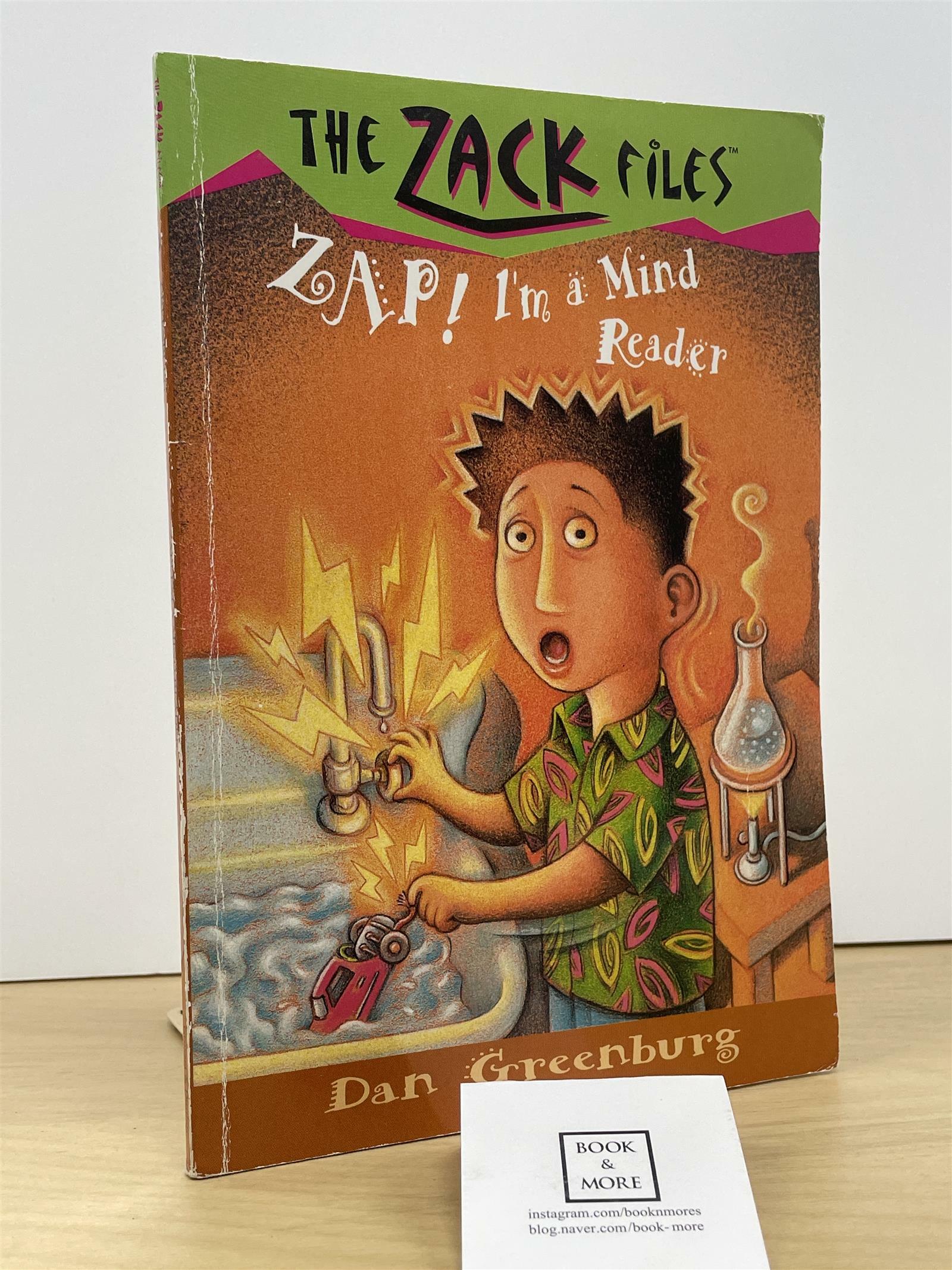 [중고] Zack Files 04: Zap! I‘m a Mind Reader (Paperback)