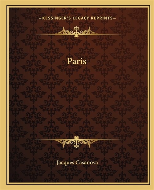 Paris (Paperback)