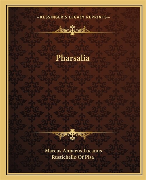 Pharsalia (Paperback)