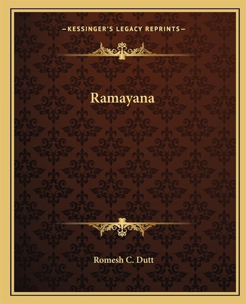 Ramayana (Paperback)