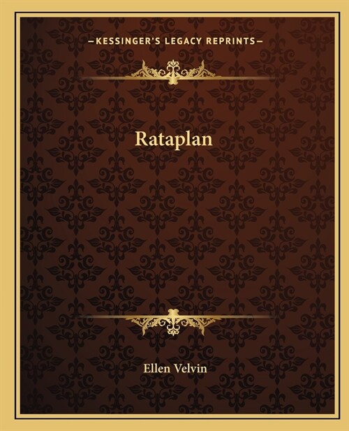 Rataplan (Paperback)