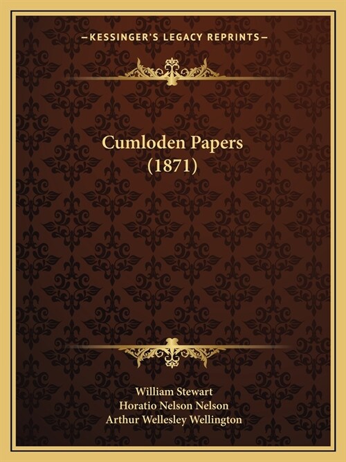 Cumloden Papers (1871) (Paperback)