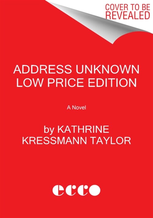 Address Unknown Low Price Edition (Paperback)