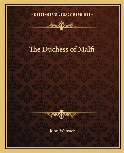 The Duchess of Malfi (Paperback)