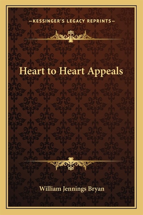Heart to Heart Appeals (Paperback)