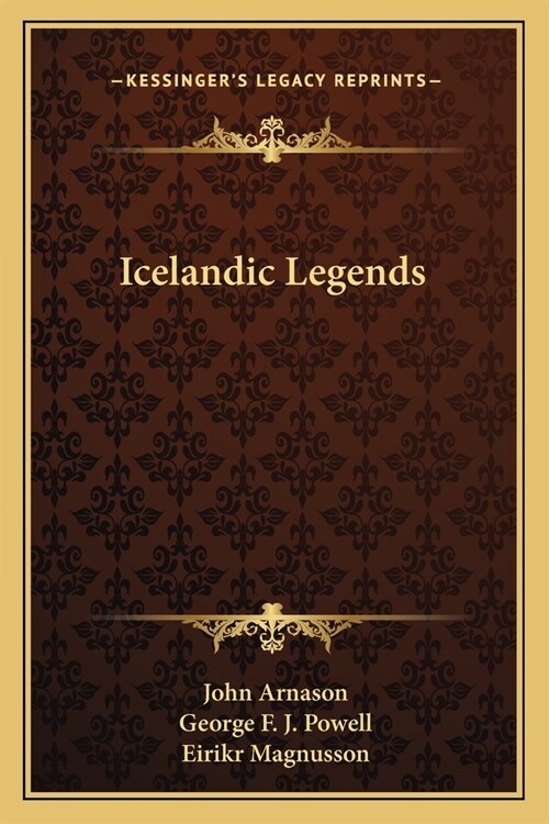 Icelandic Legends (Paperback)