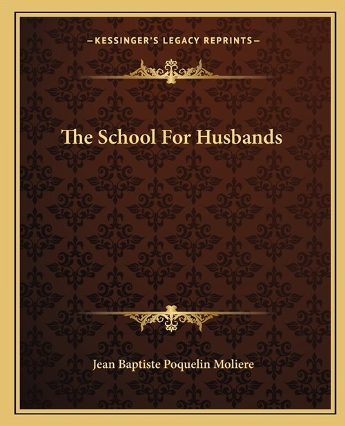 The School For Husbands (Paperback)