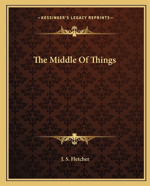 The Middle Of Things (Paperback)