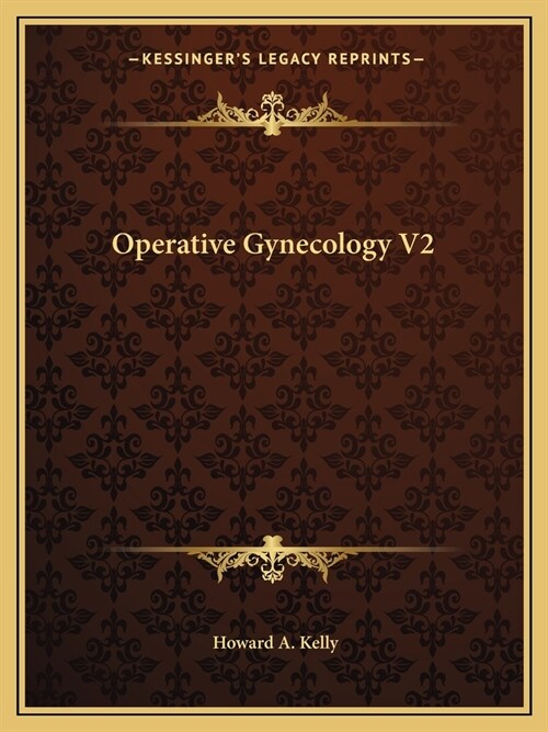 Operative Gynecology V2 (Paperback)