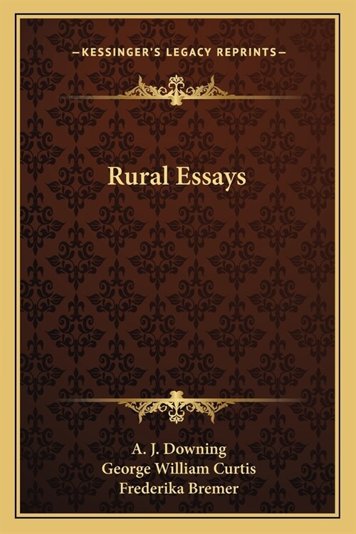 Rural Essays (Paperback)